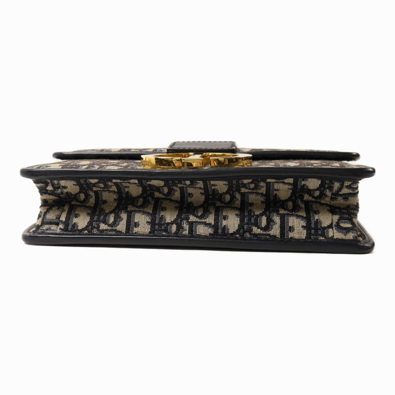 Dior 帆布Montaigne 30金扣肩背袋-3