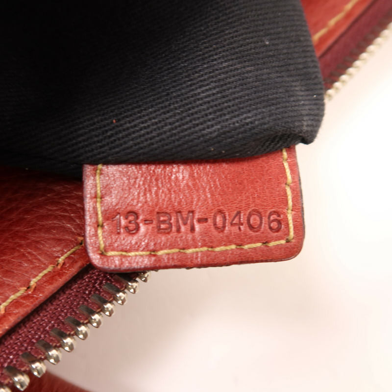 Chloe 牛皮皮革Edith銀扣手挽袋-7