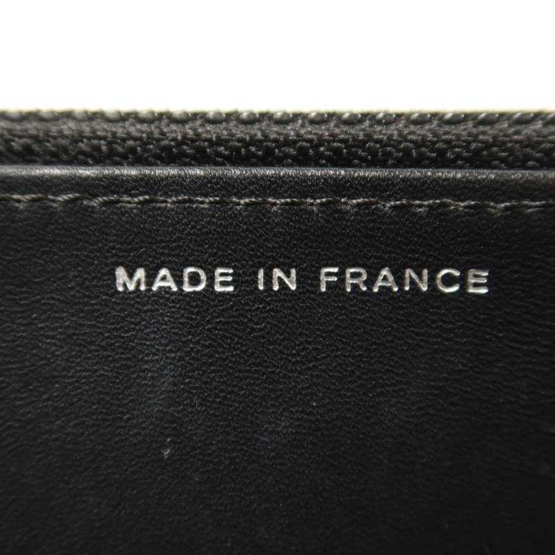 CHANEL 牛皮皮革Timeless CC Wallet On Chain銀扣鏈帶肩背袋-6