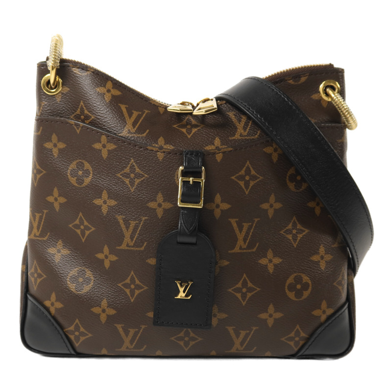 LOUIS VUITTON Monogram Odeon PM金扣肩背袋-0