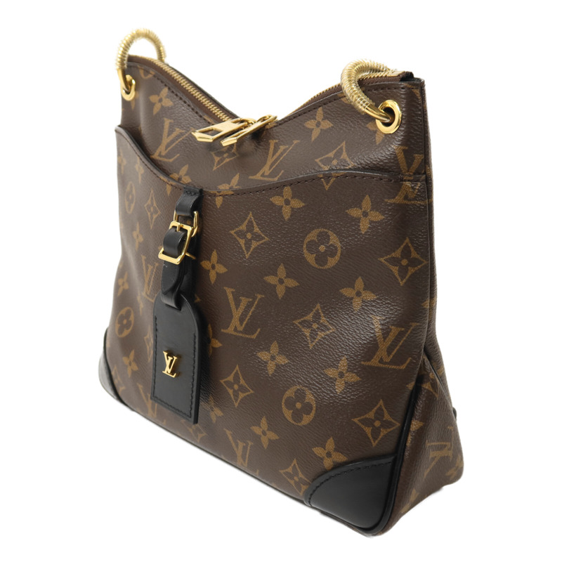 LOUIS VUITTON Monogram Odeon PM金扣肩背袋-2