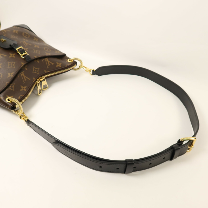 LOUIS VUITTON Monogram Odeon PM金扣肩背袋-8