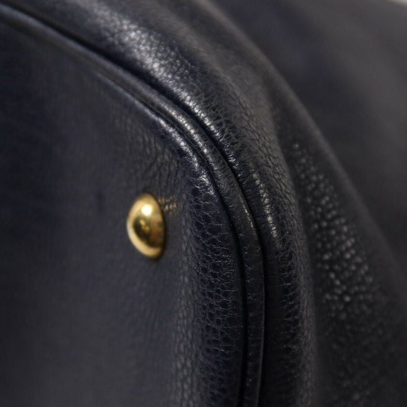 SAINT LAURENT 牛皮皮革Muse金扣手挽袋-11