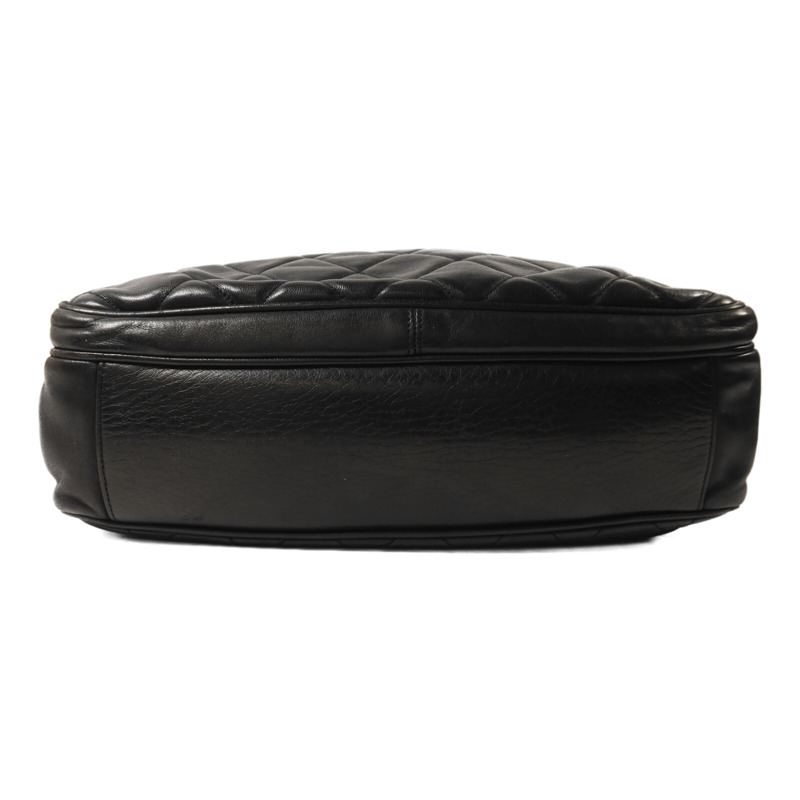 CHANEL 牛皮皮革Shoulder Bag金扣肩背袋-3