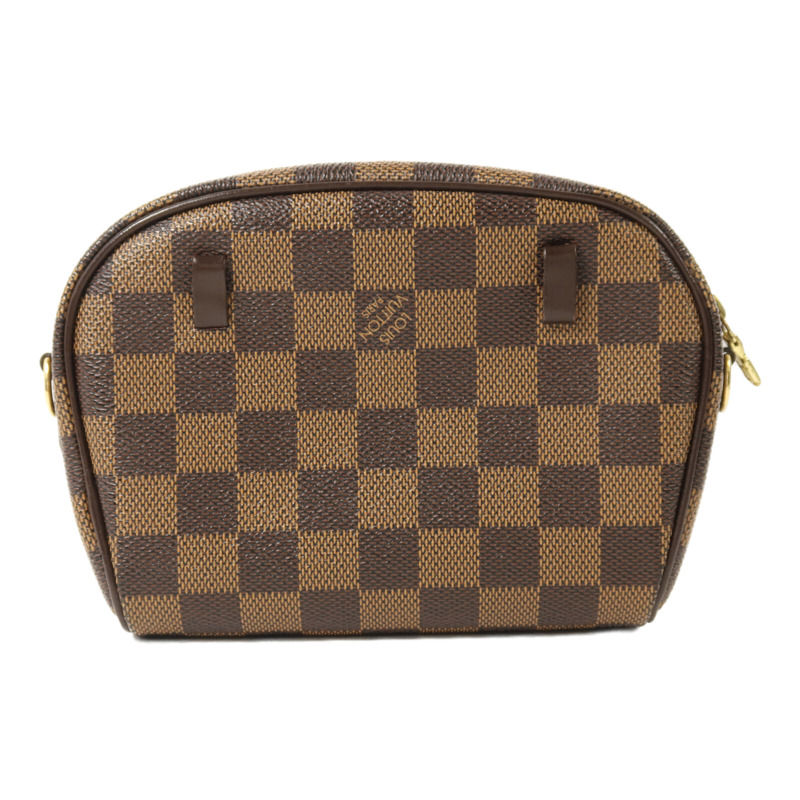 LOUIS VUITTON Damier Pochette Ipanema金扣肩背袋-1