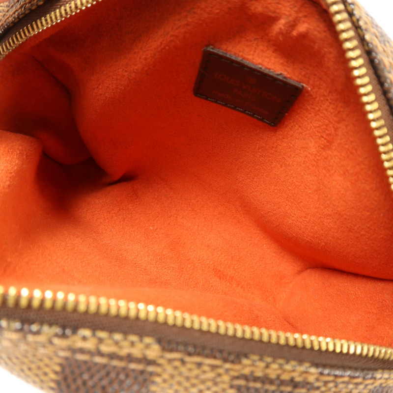 LOUIS VUITTON Damier Pochette Ipanema金扣肩背袋-4