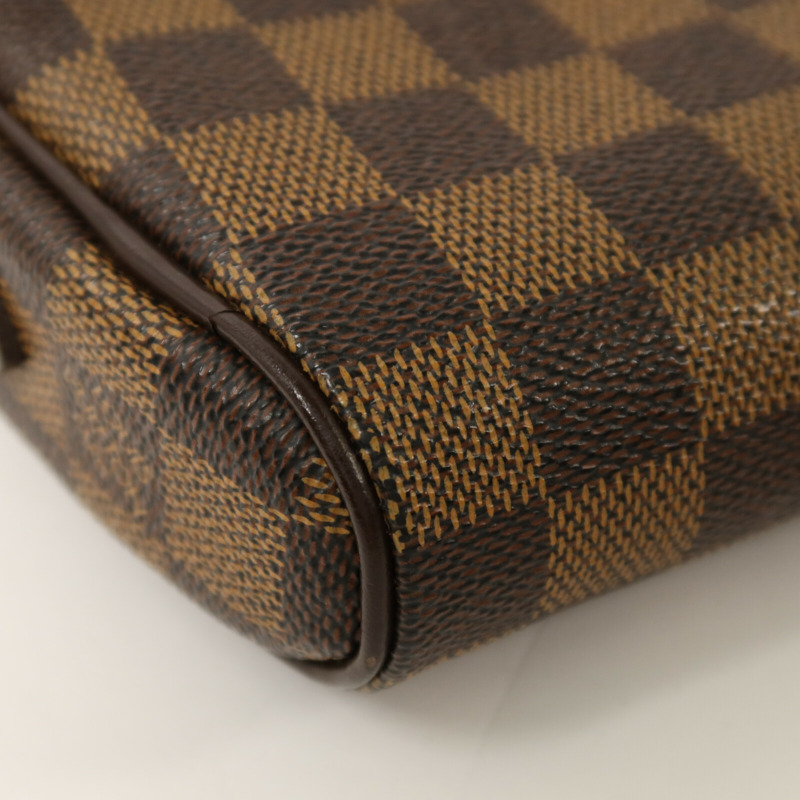 LOUIS VUITTON Damier Pochette Ipanema金扣肩背袋-11