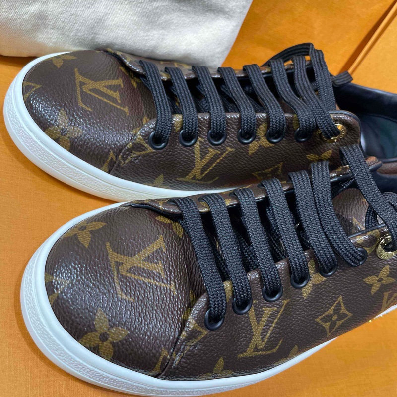 99新路易威登/LV 老花後漆皮塗層帆布,尺寸:36,附件:塵袋-1