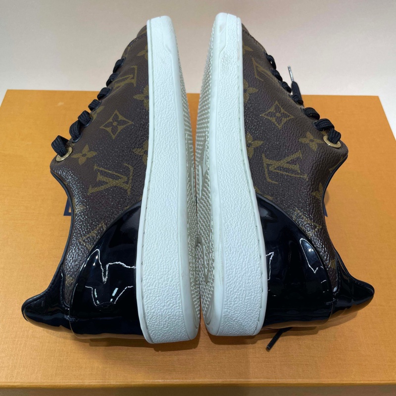 99新路易威登/LV 老花後漆皮塗層帆布,尺寸:36,附件:塵袋-3