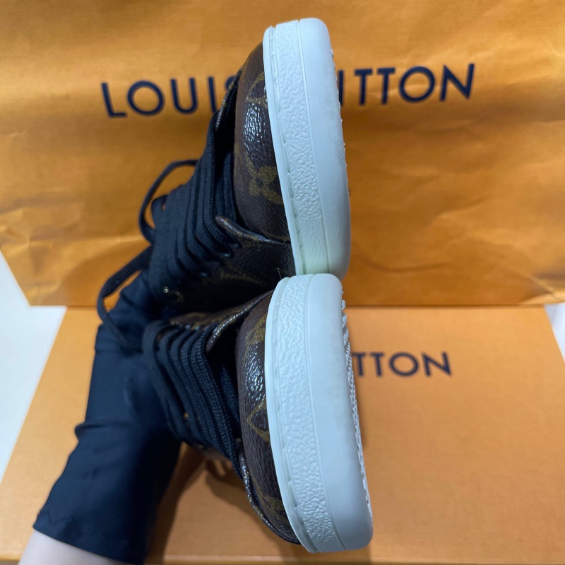 99新路易威登/LV 老花後漆皮塗層帆布,尺寸:36,附件:塵袋-5