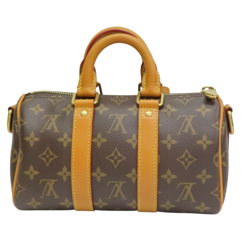 棕色 原花帆布 Keepall 25 Cargo 兩用包 M14981【LOUIS VUITTON LV 路易威登】 M14981-1