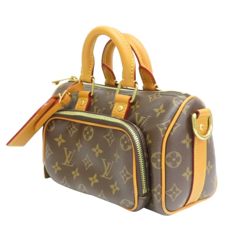 棕色 原花帆布 Keepall 25 Cargo 兩用包 M14981【LOUIS VUITTON LV 路易威登】 M14981-2