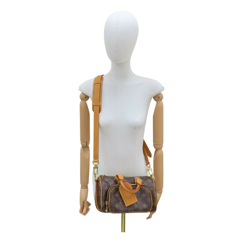 棕色 原花帆布 Keepall 25 Cargo 兩用包 M14981【LOUIS VUITTON LV 路易威登】 M14981-10