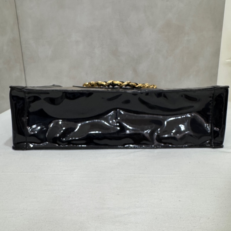 Chanel 香奈兒 透明鏈條托特包 二手 中古 vintage-11