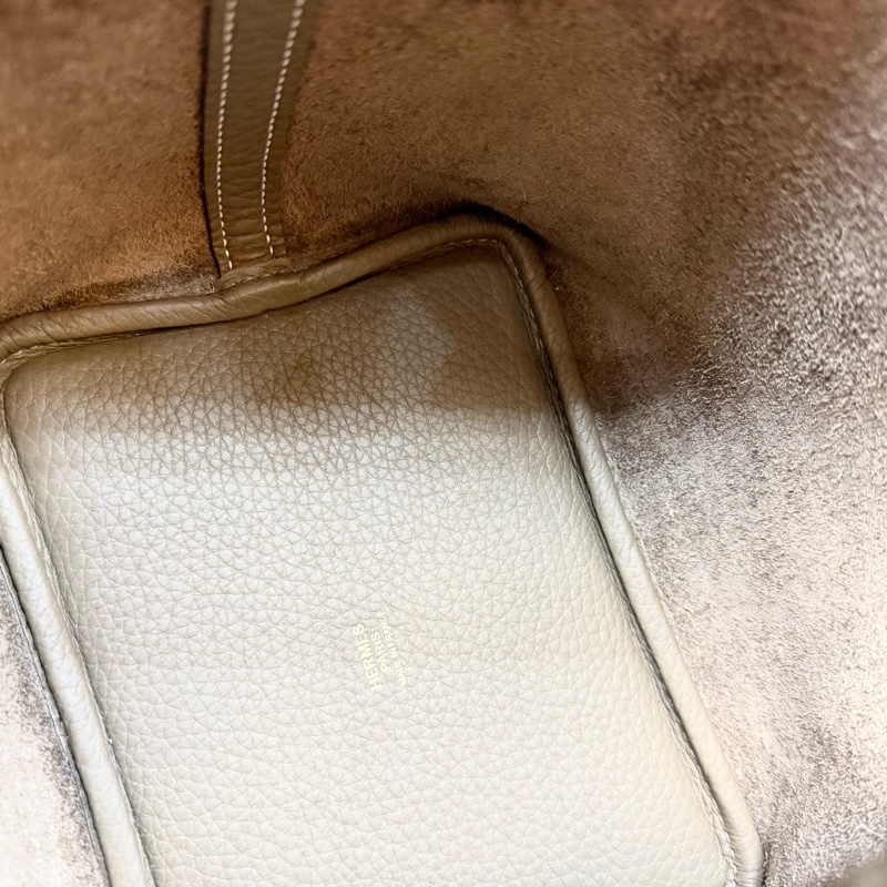 Hermes 🩶18大象灰TC皮Picotin18/W刻-9