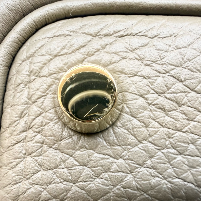 Hermes 🩶18大象灰TC皮Picotin18/W刻-16