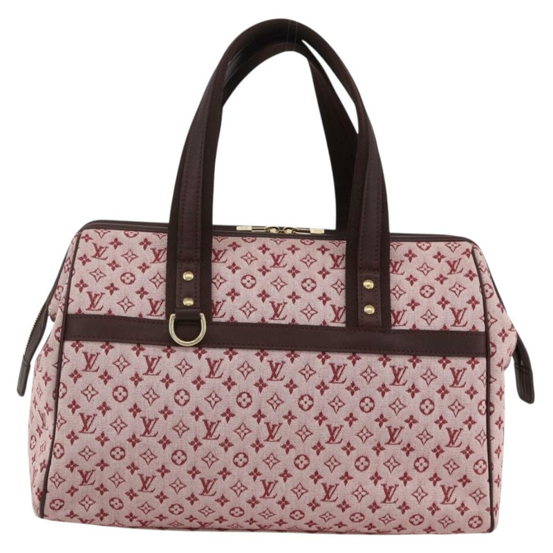 【日本直送】路易威登 Monogram Mini Josephine GM 手提包 紅色 M92213 LV Auth am11174A-1