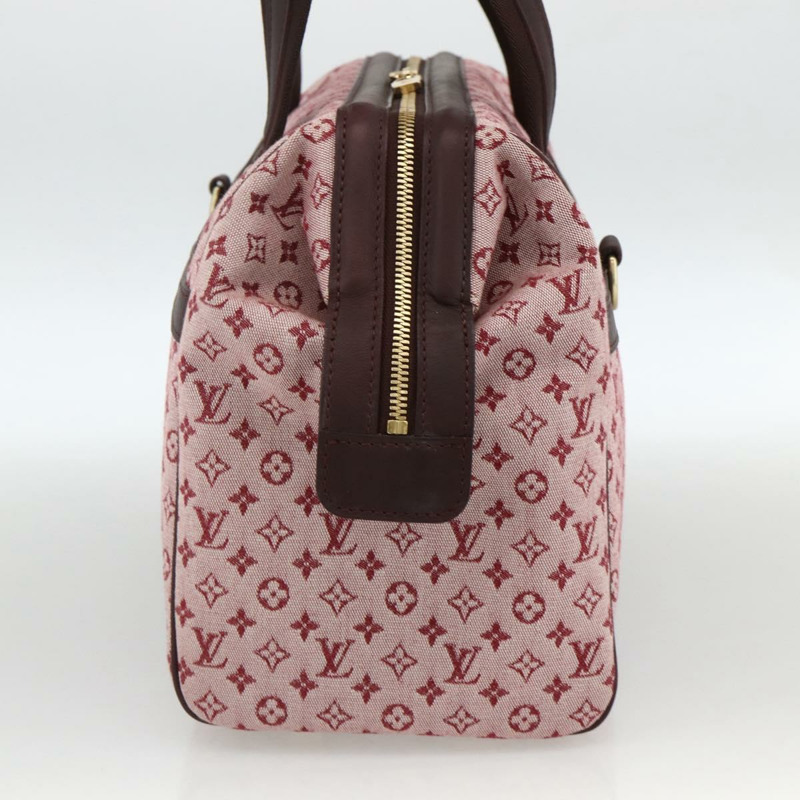 【日本直送】路易威登 Monogram Mini Josephine GM 手提包 紅色 M92213 LV Auth am11174A-2