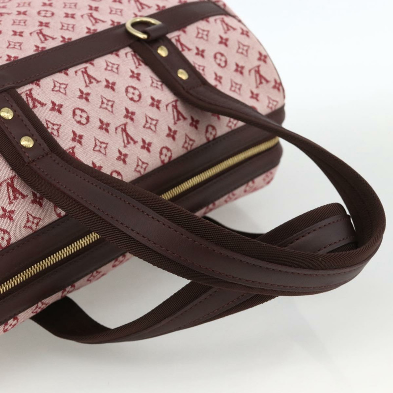 【日本直送】路易威登 Monogram Mini Josephine GM 手提包 紅色 M92213 LV Auth am11174A-6