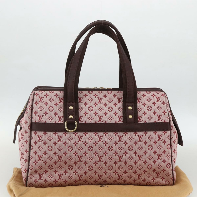 【日本直送】路易威登 Monogram Mini Josephine GM 手提包 紅色 M92213 LV Auth am11174A-11