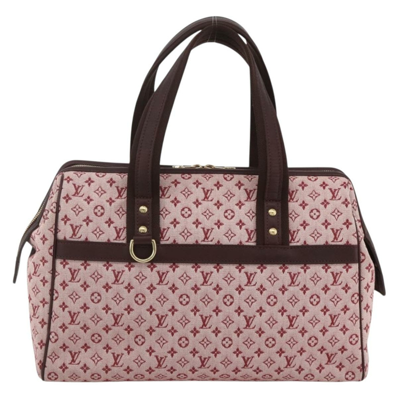 【日本直送】路易威登 Monogram Mini Josephine GM 手提包 紅色 M92213 LV Auth am11174A-12