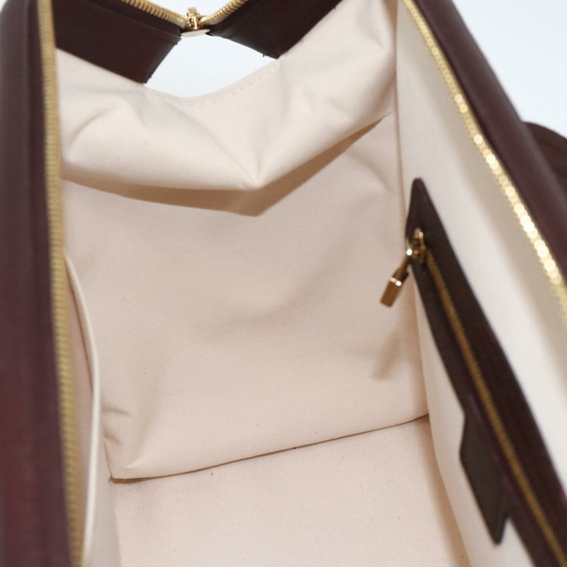 【日本直送】路易威登 Monogram Mini Josephine GM 手提包 紅色 M92213 LV Auth am11174A-19