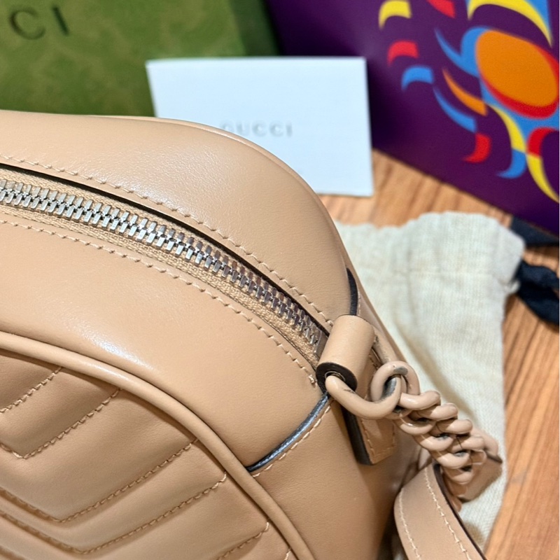 Gucci 24相機包 粉色-5