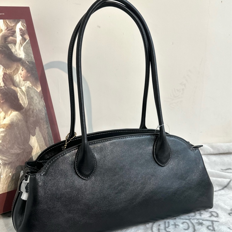 【全🆕】COACH Empire Carryall 34 單肩包 大號 黑色-3