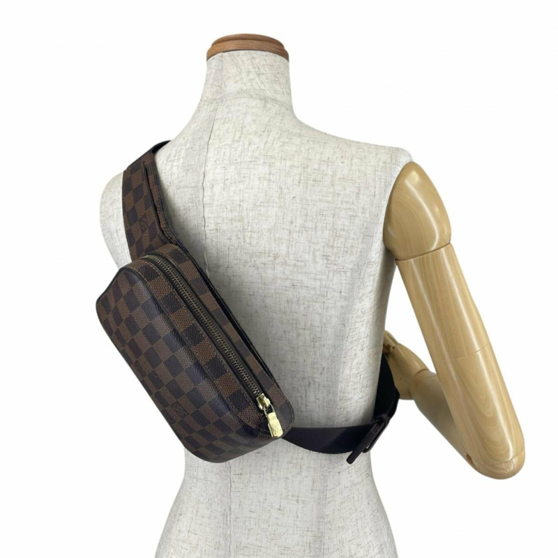 路易威登 Geronimos 系列斜背包/腰包/肩背包,Damier 帆布,N51994,棕色-15