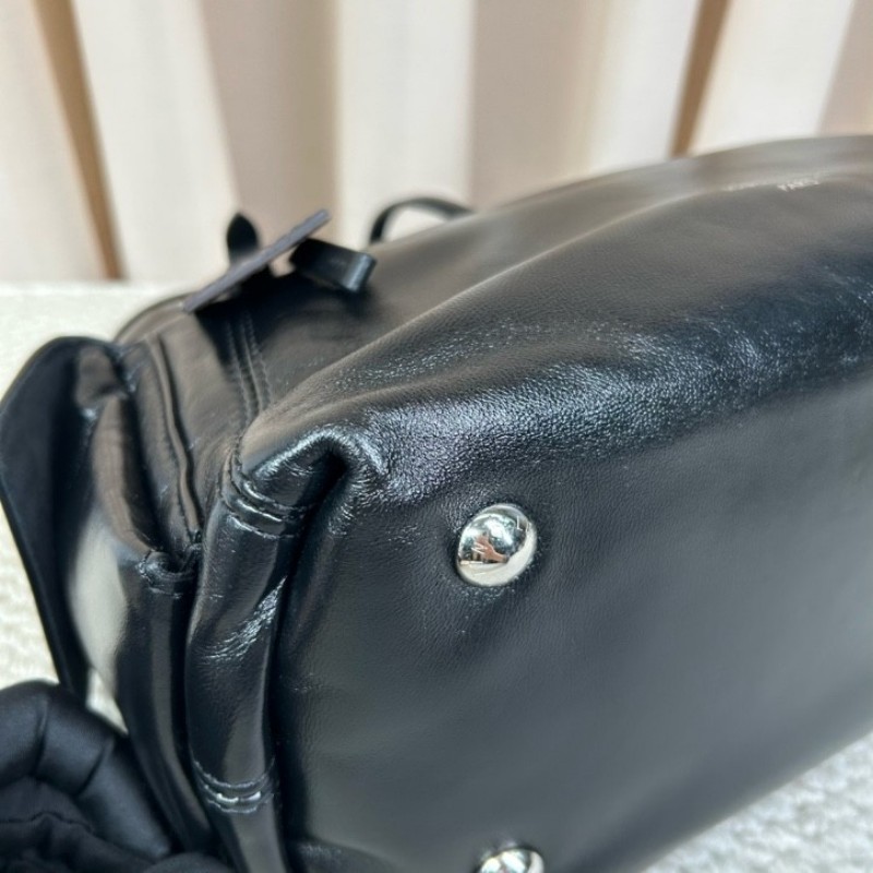 sz yff LV路易威登Carryall黑武士托特包 可手提單肩斜挎皮質柔軟 手感順滑 順滑拉鏈 做工精緻 容量夠用 日常通勤、逛街都很實用-10