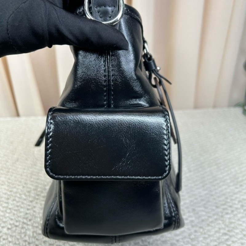 sz yff LV路易威登Carryall黑武士托特包 可手提單肩斜挎皮質柔軟 手感順滑 順滑拉鏈 做工精緻 容量夠用 日常通勤、逛街都很實用-14