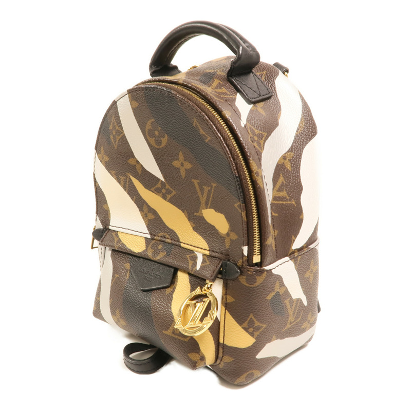 LOUIS VUITTON Monogram LVxLoL Palm Springs Backpack金扣背包-2