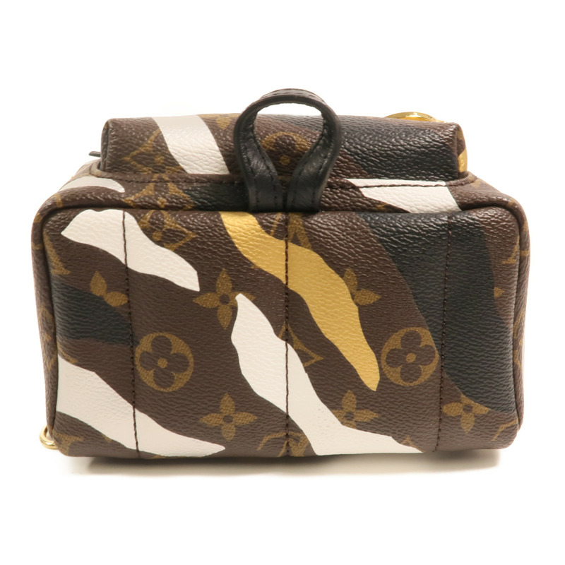 LOUIS VUITTON Monogram LVxLoL Palm Springs Backpack金扣背包-3