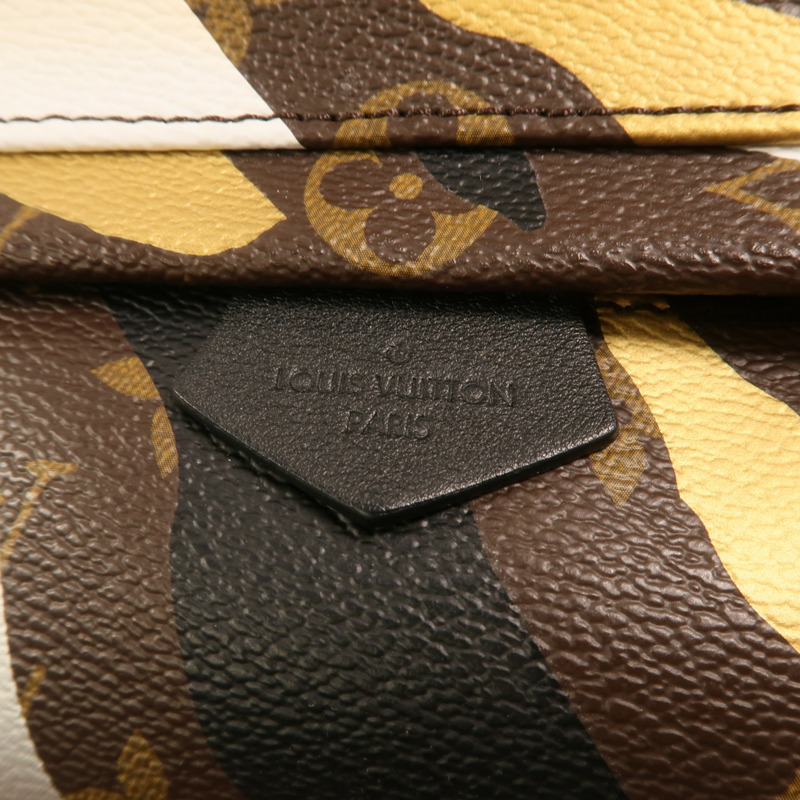 LOUIS VUITTON Monogram LVxLoL Palm Springs Backpack金扣背包-8