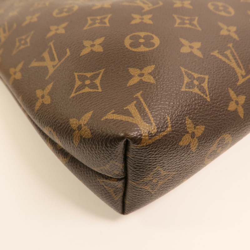 LOUIS VUITTON Monogram Lockit Chain金扣鏈帶手挽袋-14