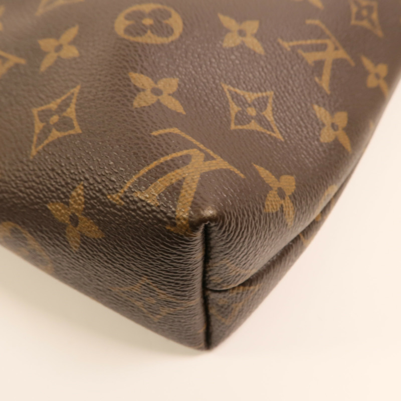 LOUIS VUITTON Monogram Lockit Chain金扣鏈帶手挽袋-15