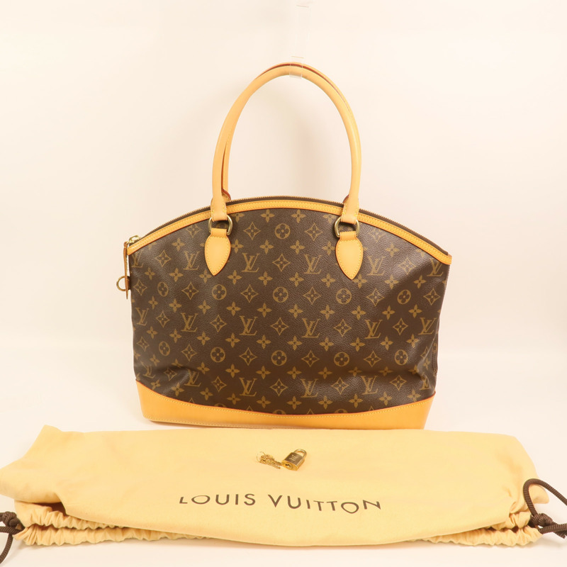 LOUIS VUITTON Monogram Lockit Horizontal金扣肩背袋-10