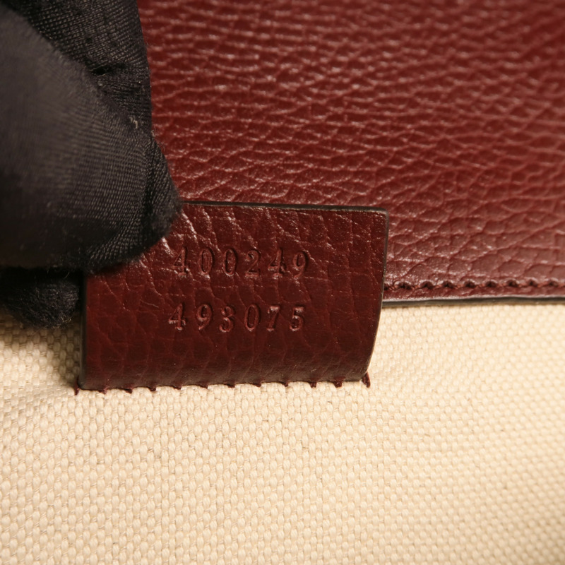 GUCCI 牛皮皮革Dionysus銀扣鏈帶肩背袋-6