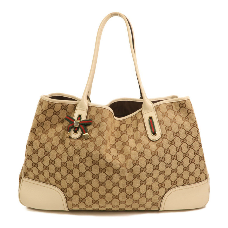 GUCCI 帆布Shoulder Bag金扣肩背袋-0