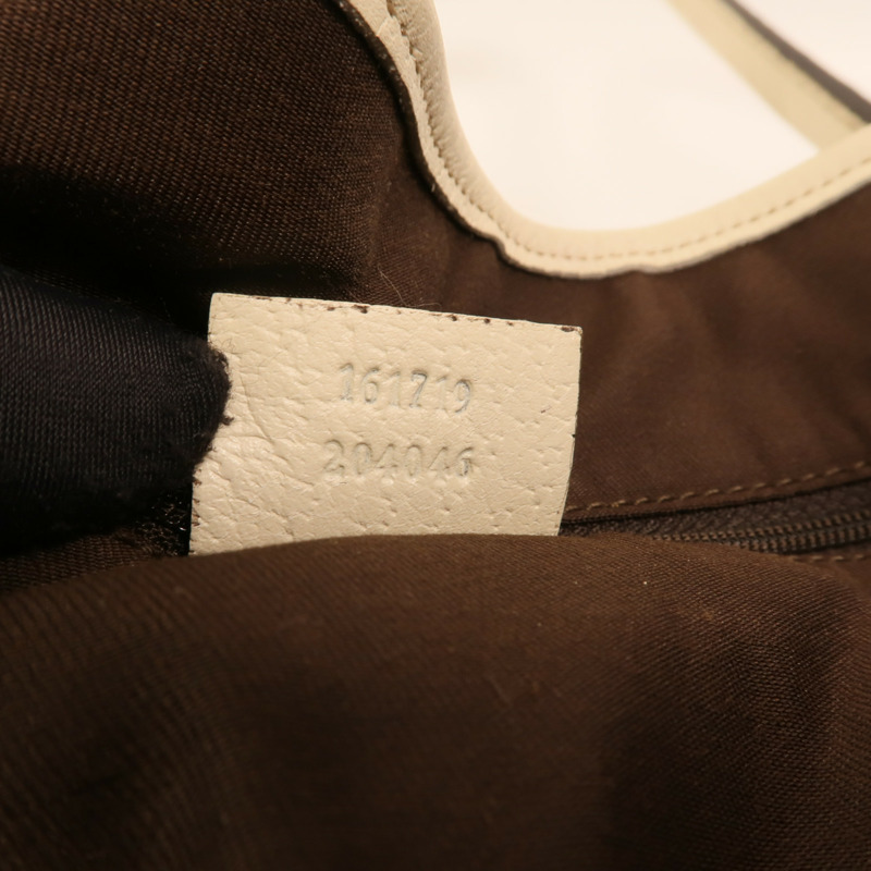 GUCCI 帆布Shoulder Bag金扣肩背袋-6