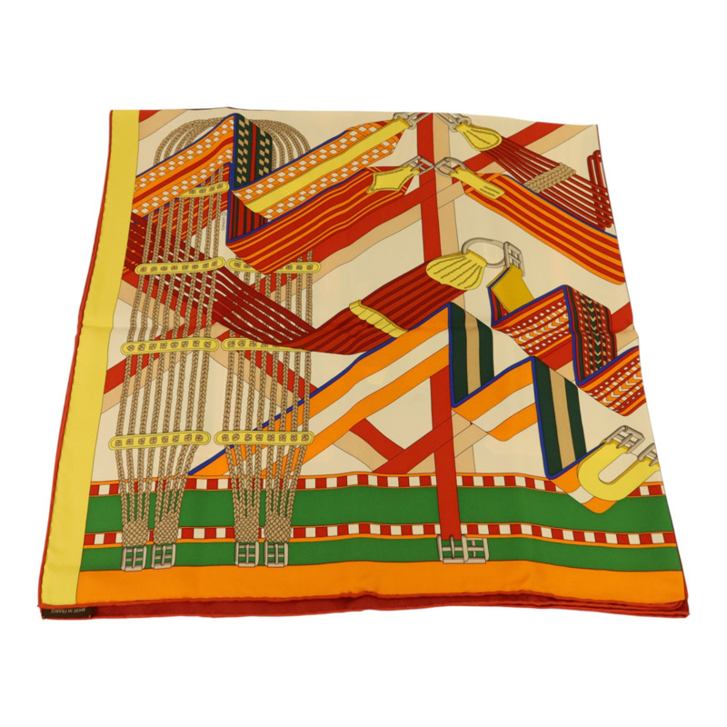 HERMES 【Hermes Fair】絲質Scarf 90x90絲巾-2
