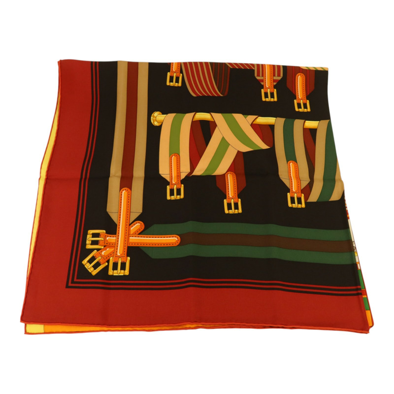 HERMES 【Hermes Fair】絲質Scarf 90x90絲巾-3