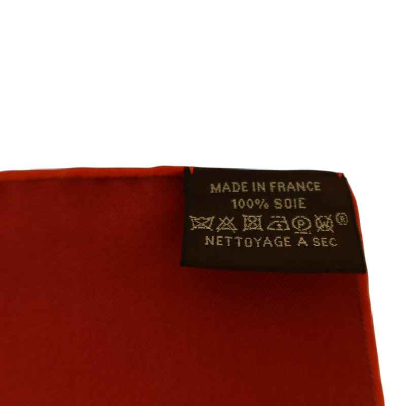 HERMES 【Hermes Fair】絲質Scarf 90x90絲巾-7