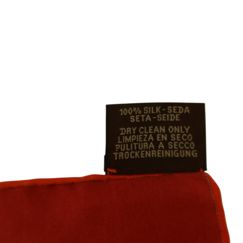 HERMES 【Hermes Fair】絲質Scarf 90x90絲巾-8