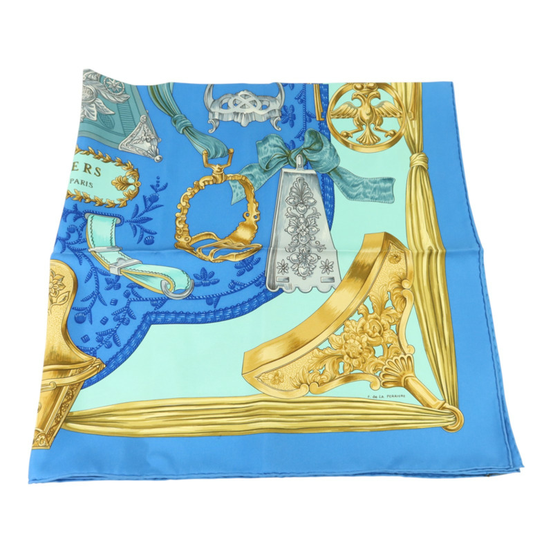HERMES 【Hermes Fair】絲質Scarf 90x90絲巾-2