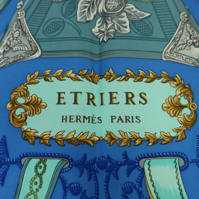 HERMES 【Hermes Fair】絲質Scarf 90x90絲巾-5