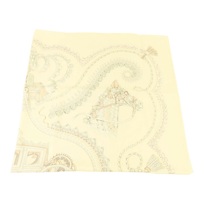 HERMES 【Hermes Fair】絲質Scarf 90x90絲巾-2