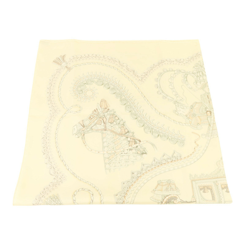 HERMES 【Hermes Fair】絲質Scarf 90x90絲巾-3