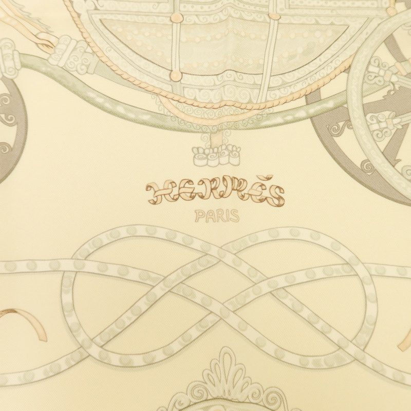 HERMES 【Hermes Fair】絲質Scarf 90x90絲巾-5