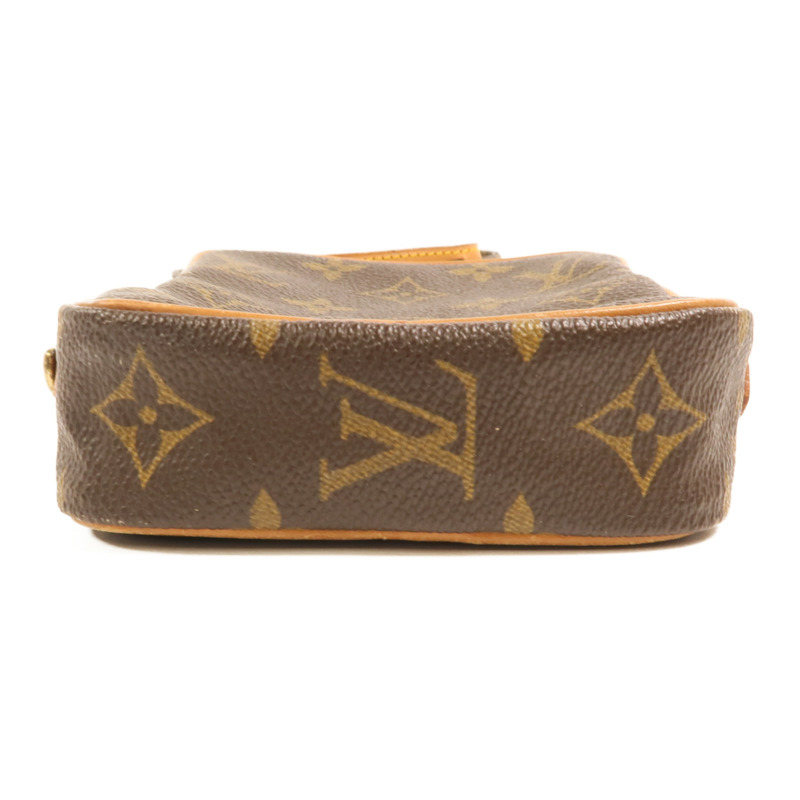 LOUIS VUITTON Monogram Danube Mini Bag金扣肩背袋-3